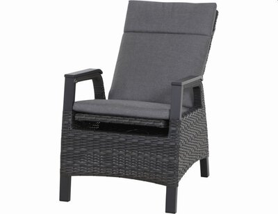 2. Bild von Gartenstuhl Metall Blau ca. 61 x 107 x 75 cm