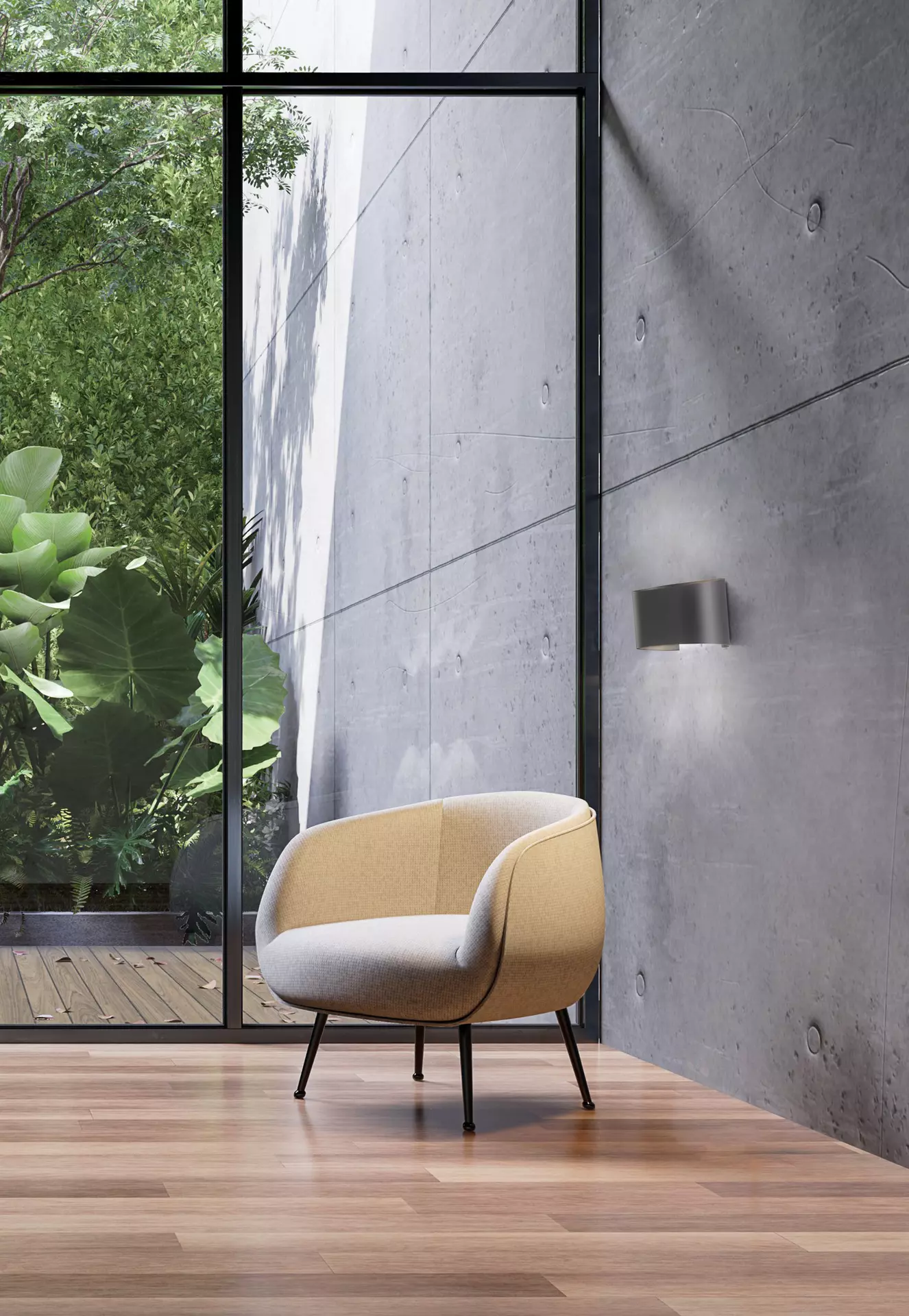 Wandleuchte Wall Fischer-Honsel Metall 18 x 12 x 