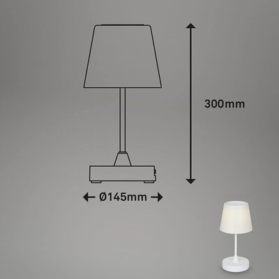 2. Bild von Tischleuchte LED weiß