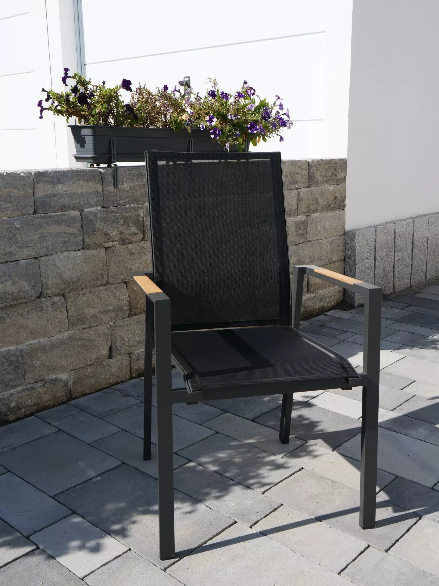 Gartenstuhl Stapelsessel Bamberg Outdoor Kunststoff 