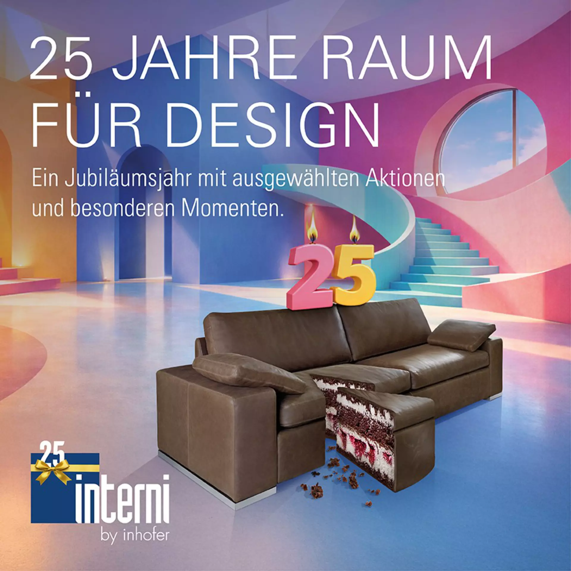 25 Jahre Raum für Design - Interni feiert Jubiläum