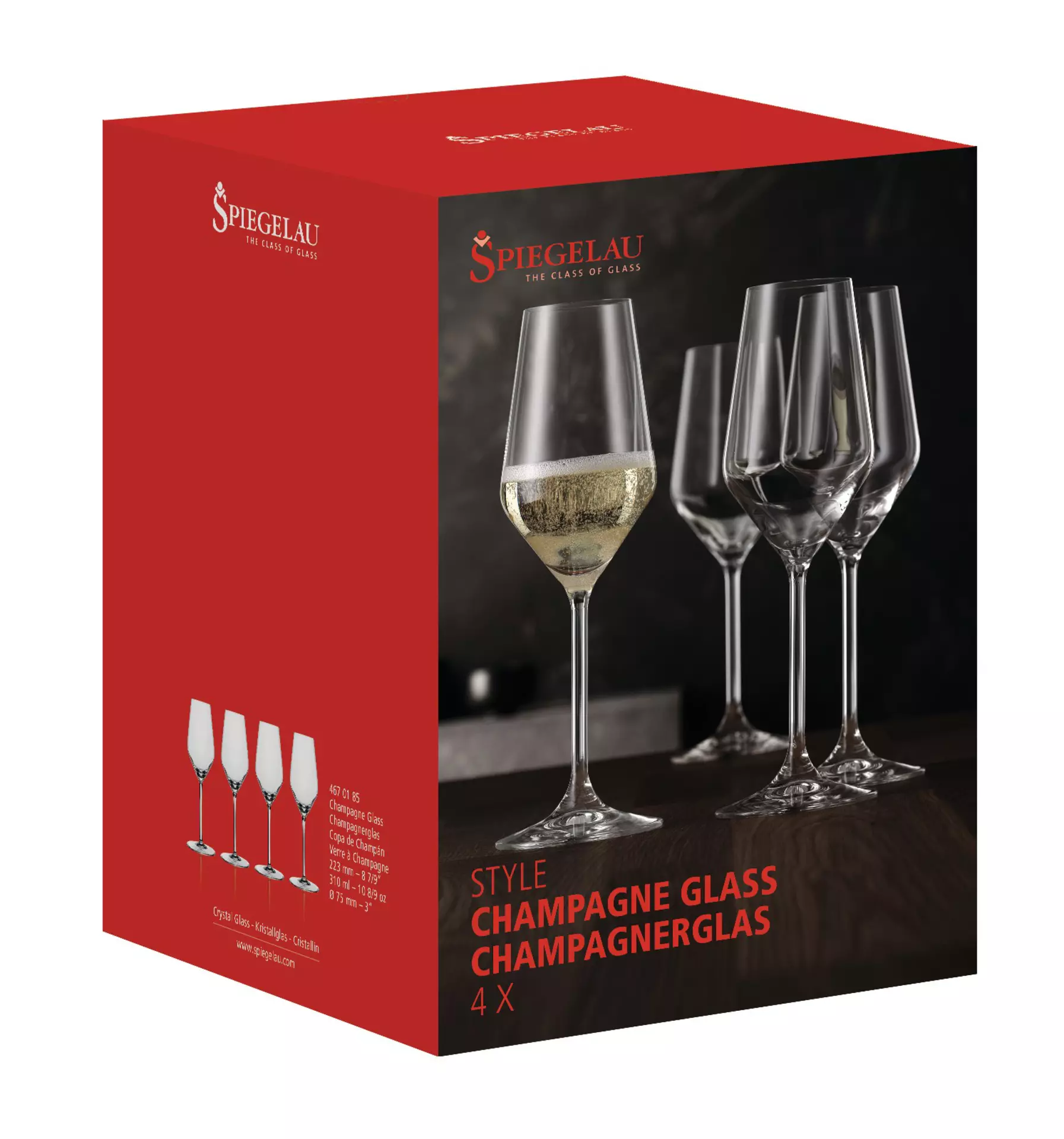 Gläser-Set Style Spiegelau Glas 8 cm