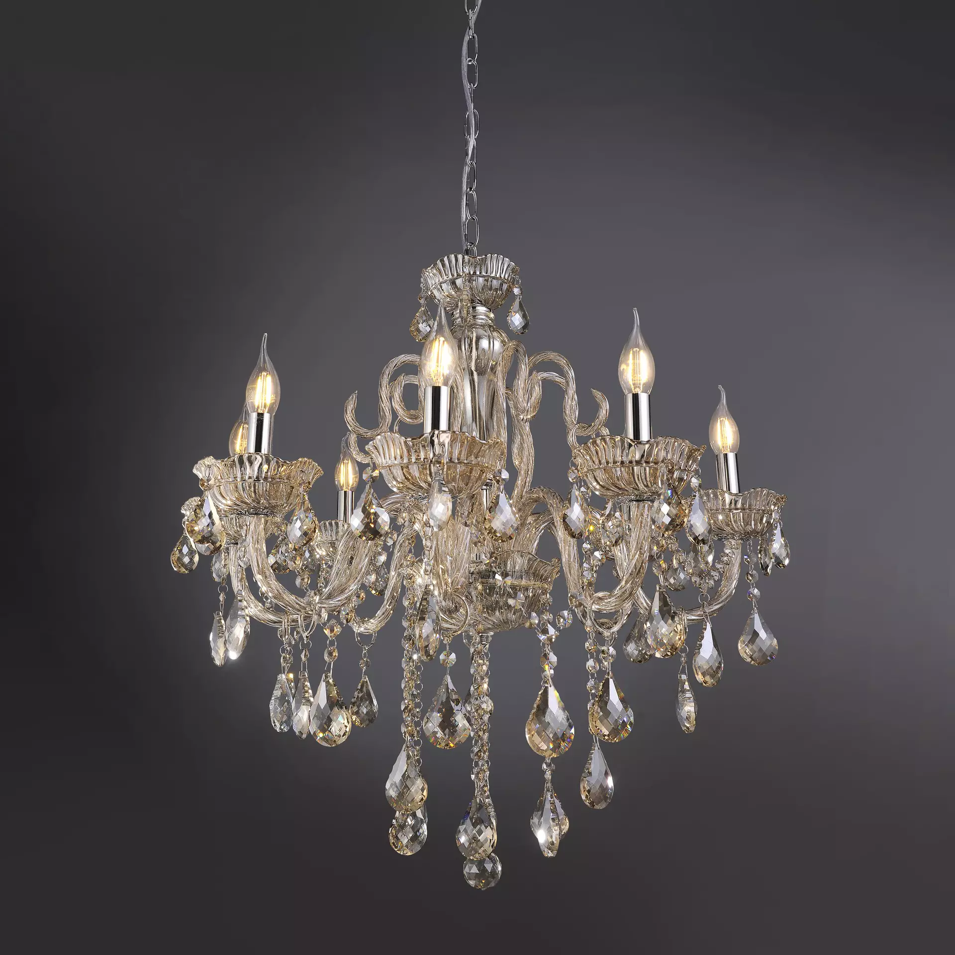 Kronleuchter GRACIA Paul Neuhaus Metall 71 x 180 x 71 cm