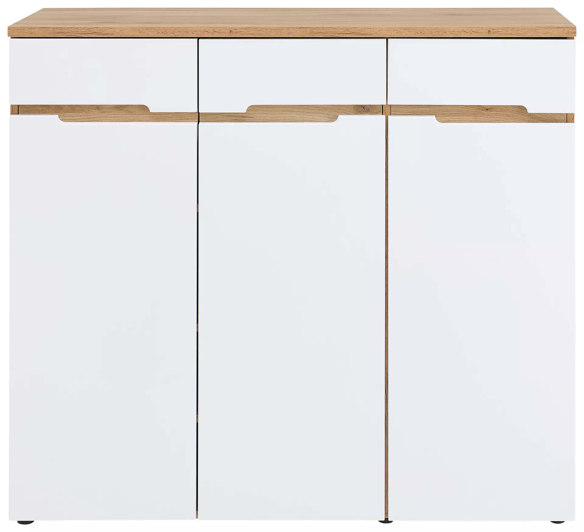 Kommode CLYDE Vito Holzwerkstoff 38 x 107 x 120 cm