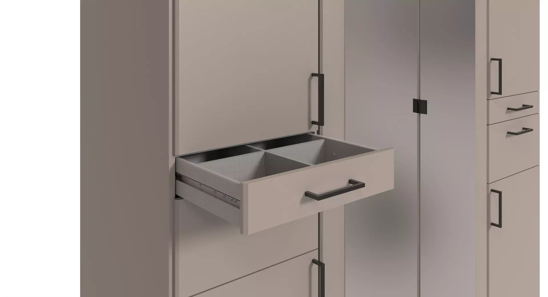 Drehtürenschrank KÖLN Wimex Wohnbedarf Holzwerkstoff 58 x 199 x 179 cm