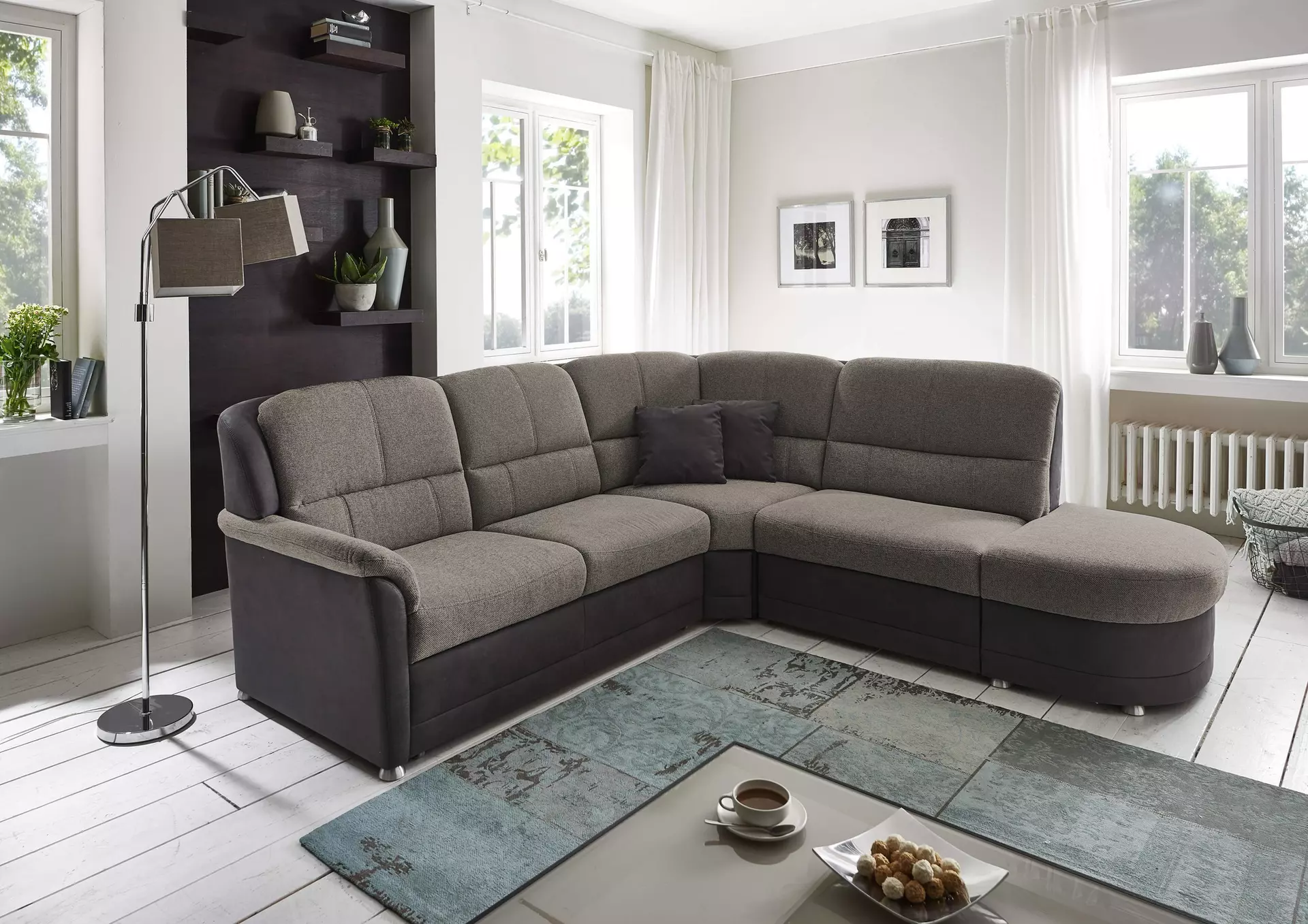 Polstergarnitur PP-HS15002 CELECT Textil 244 x 95 x 250 cm