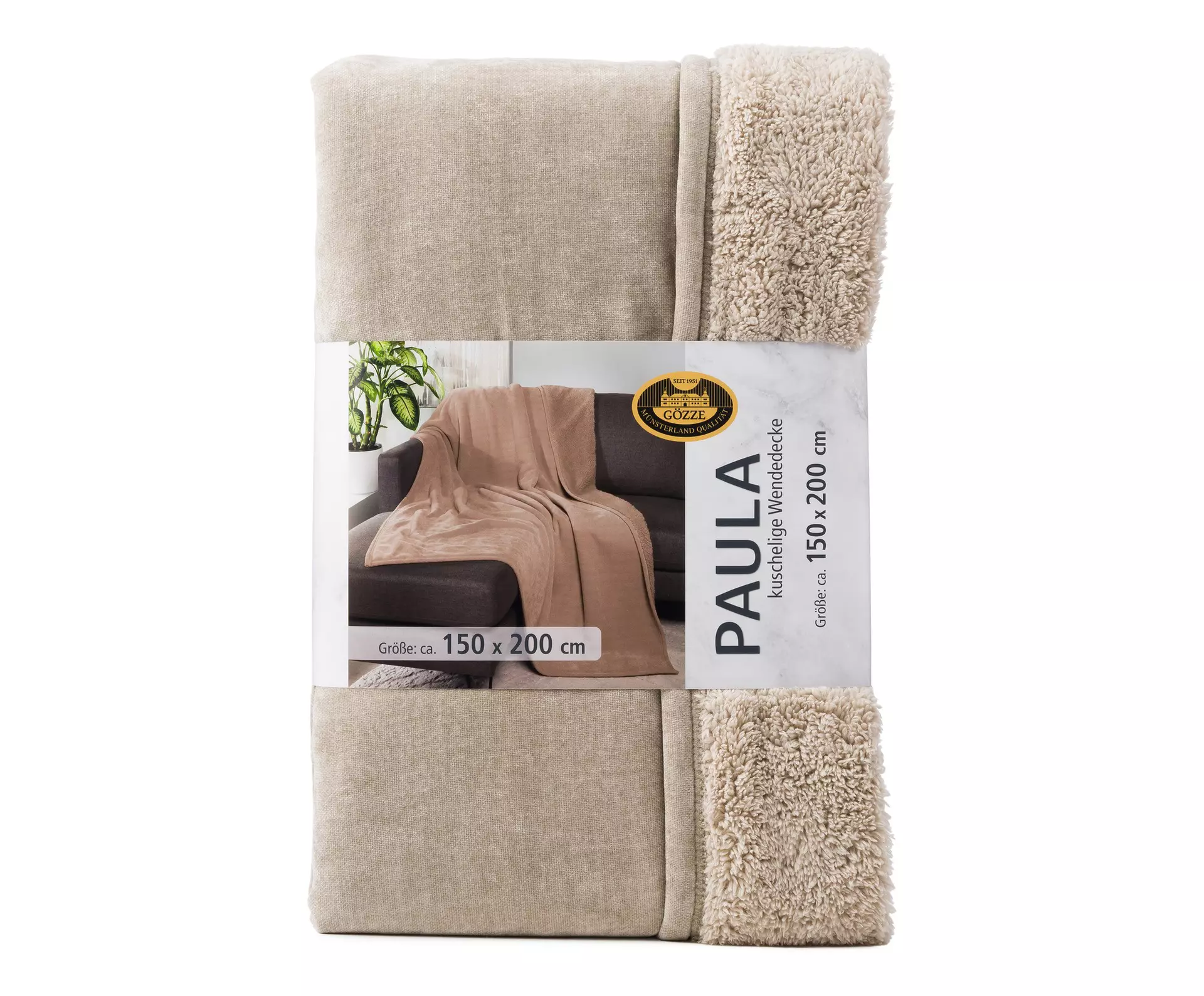 Wohndecke Paula Ambiente Trendlife Textil 150 x 200 cm