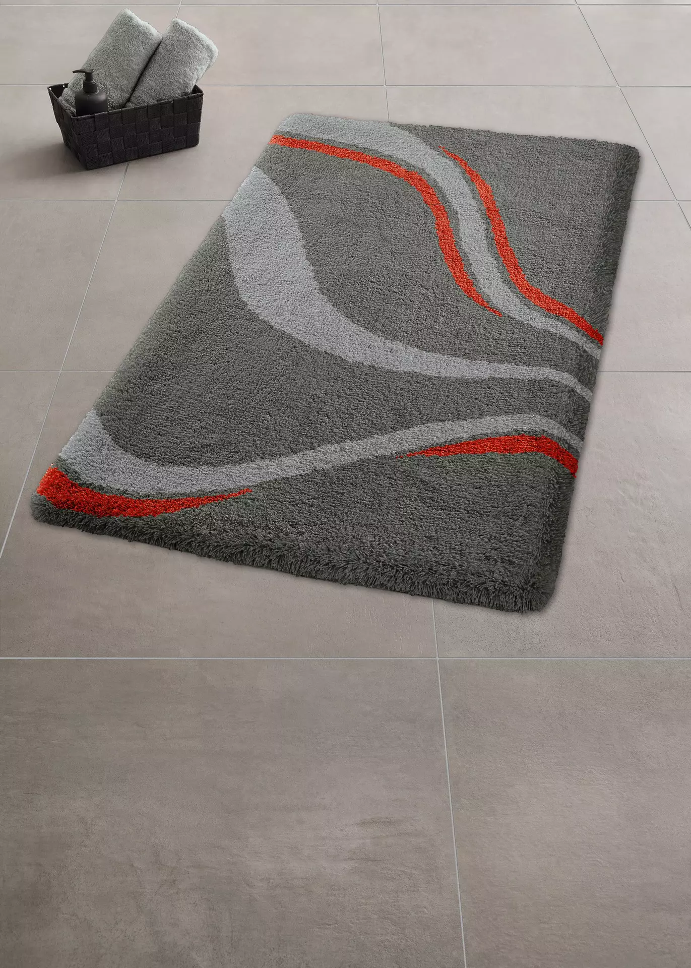 Badteppich Vento Kleine Wolke Textil 70 x 2 x 120 cm