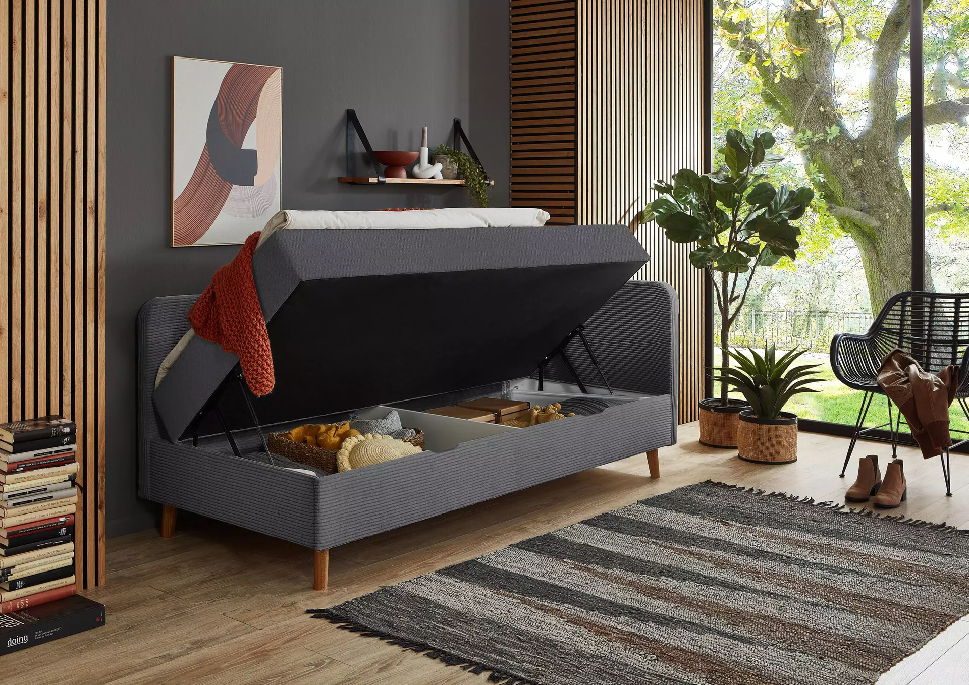 Polsterbett CABANA Meise Möbel Textil 125 x 84 x 210 cm