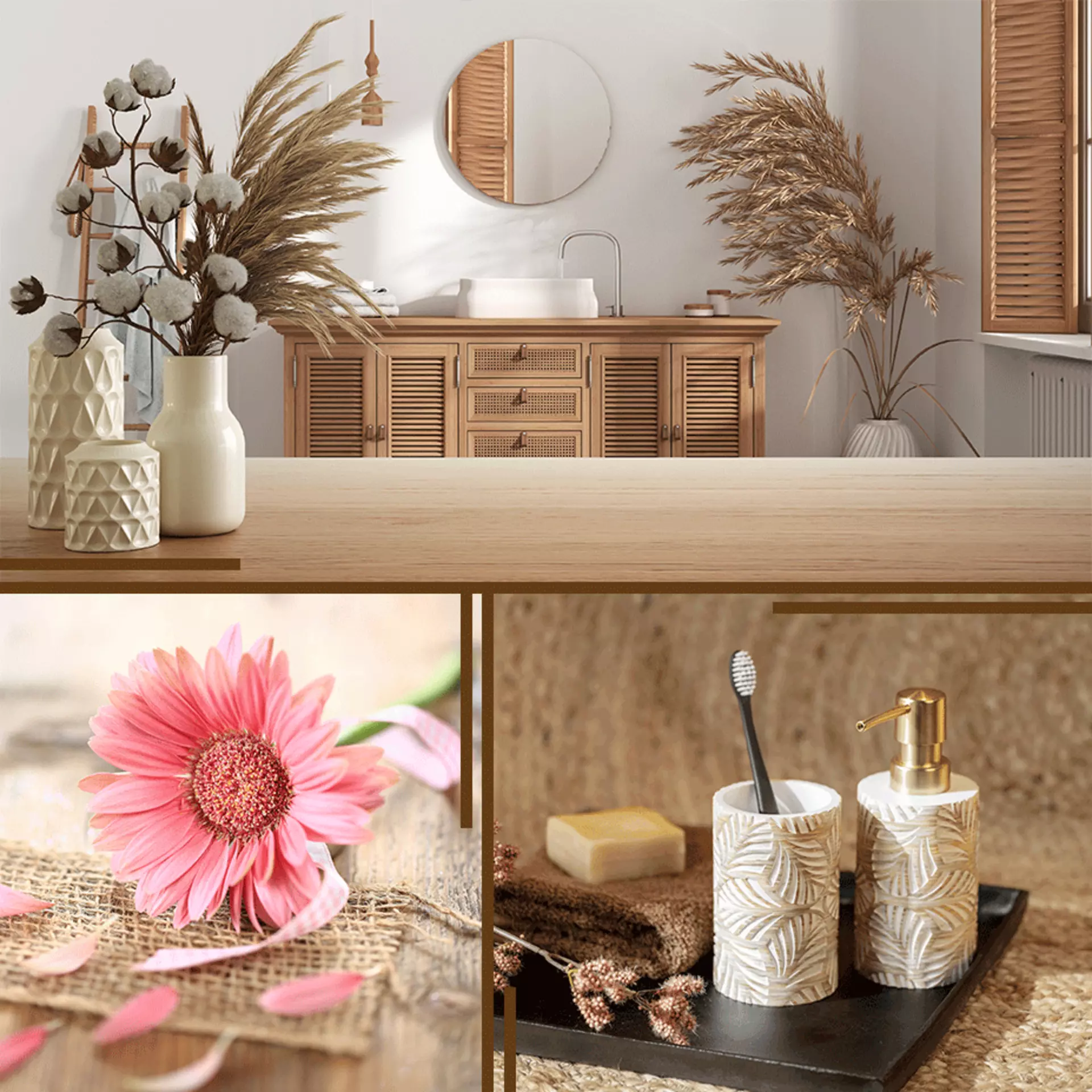 mobiler banner zum wohntrend badezimmer im landhausstil