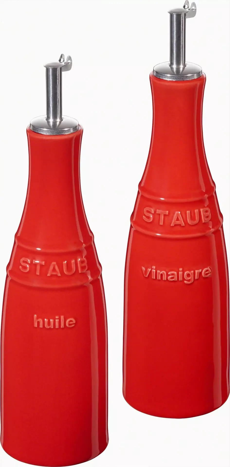 Essig- und Ölflasche Ceramique Staub Keramik 1 x 2 cm