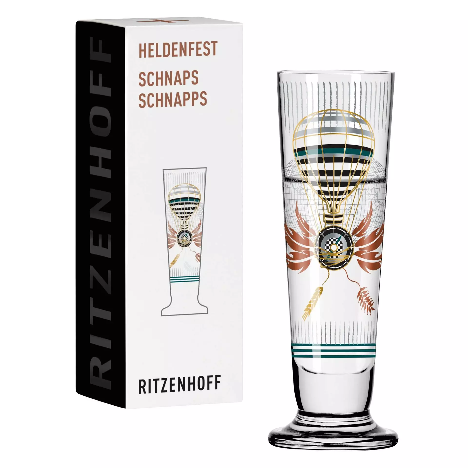 Aperitifglas Heldenfest Schnaps 001 Ritzenhoff Glas 11 x 