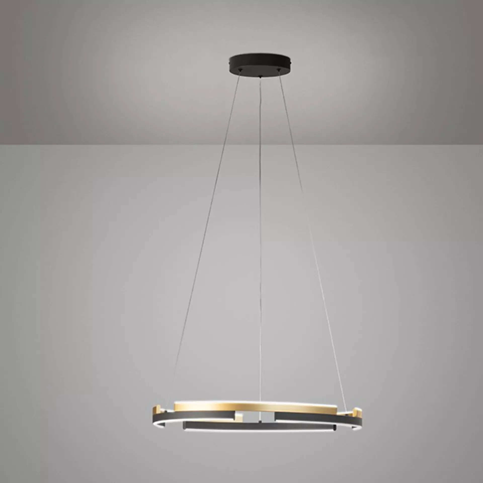 Hängeleuchte Circly Fischer-Honsel Metall 60 x 160 x 60 cm