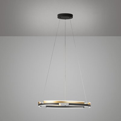 2. Bild von Hängeleuchte LED Fernbedienung schwarz