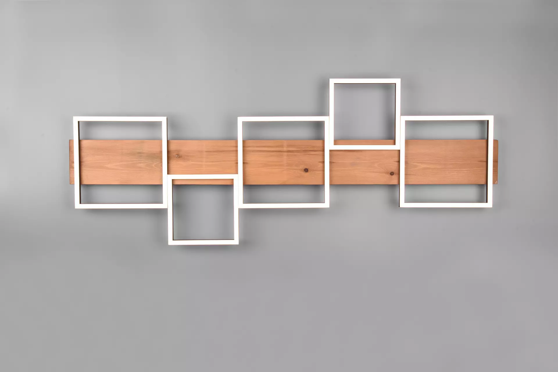 Deckenleuchte Harper Trio Leuchten Holz 115 x 7 x 45 cm