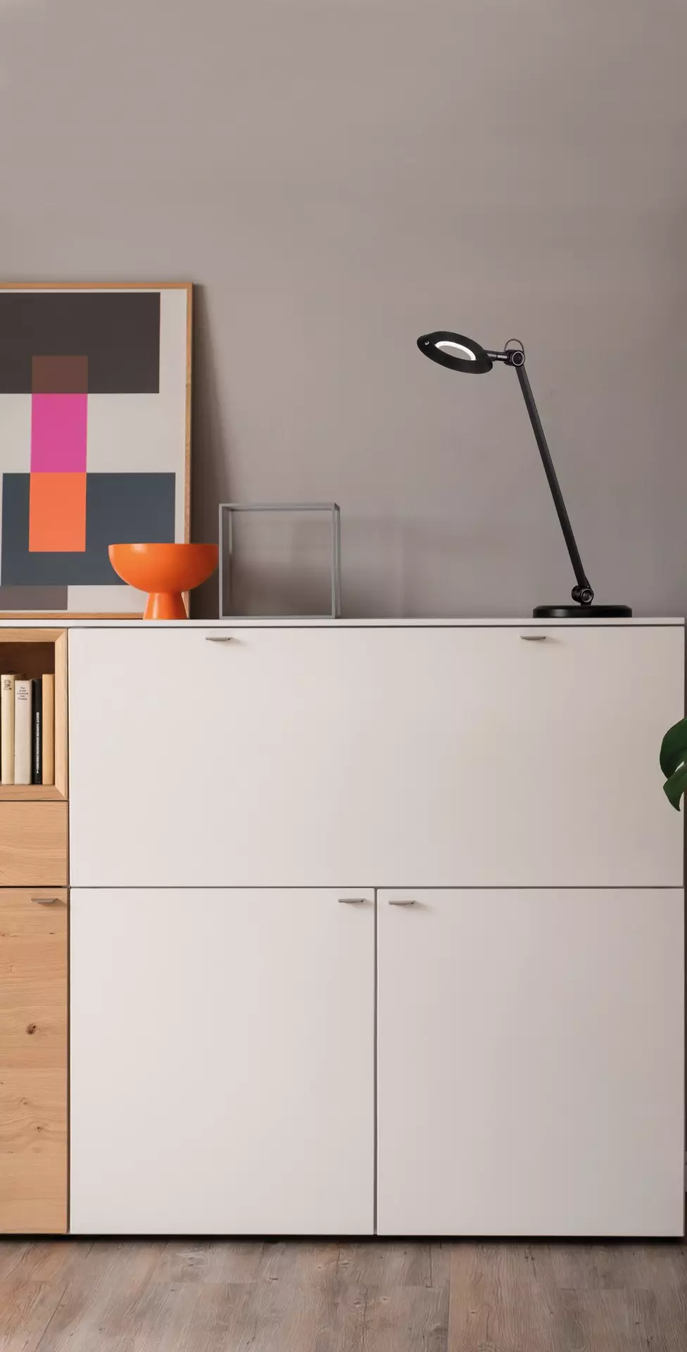 Tischleuchte Office SCHÖNER WOHNEN-Kollektion Metall 20 x 48 x 