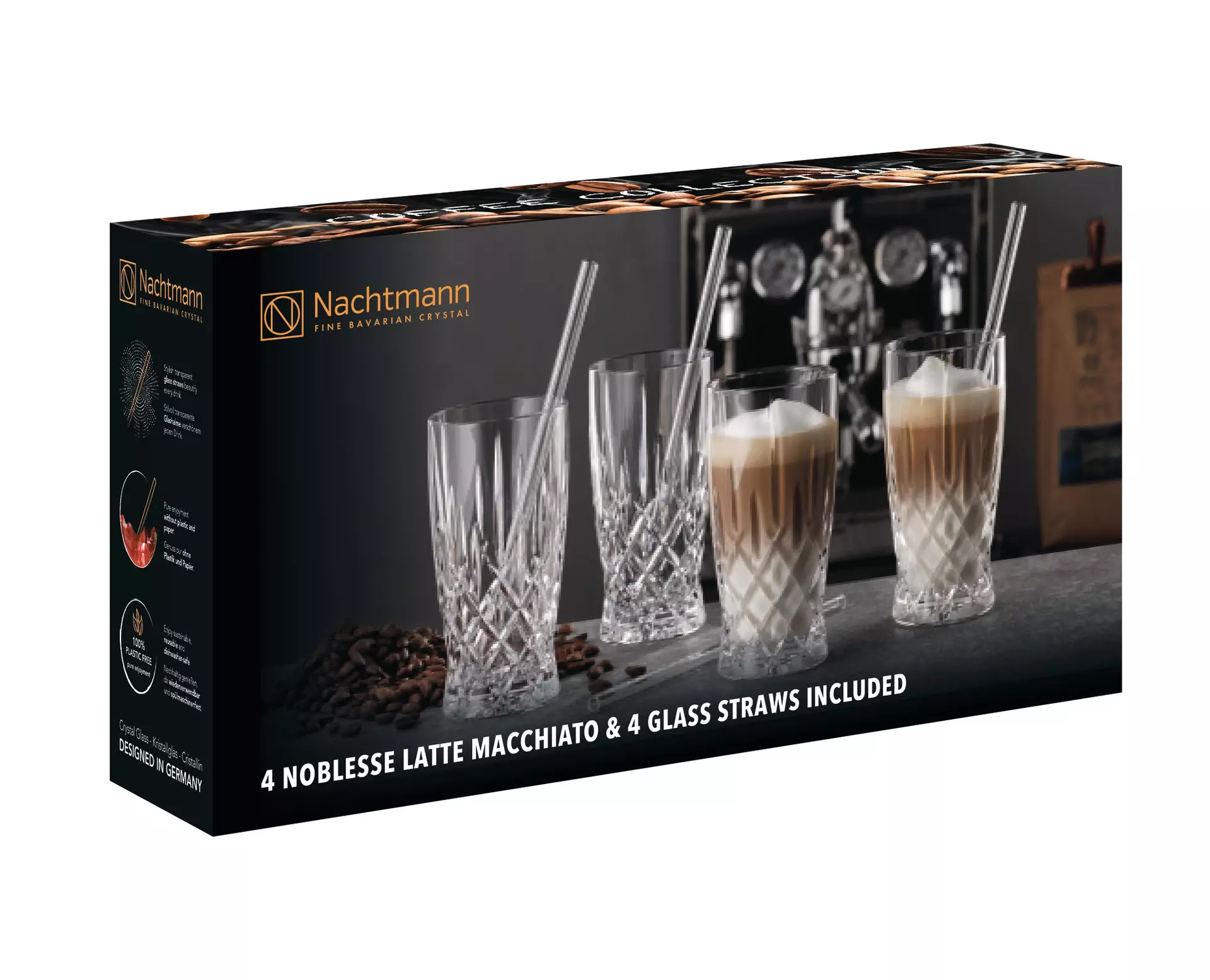 Latte Macchiato Glas Noblesse Nachtmann Glas 75 x 146 x 75 cm