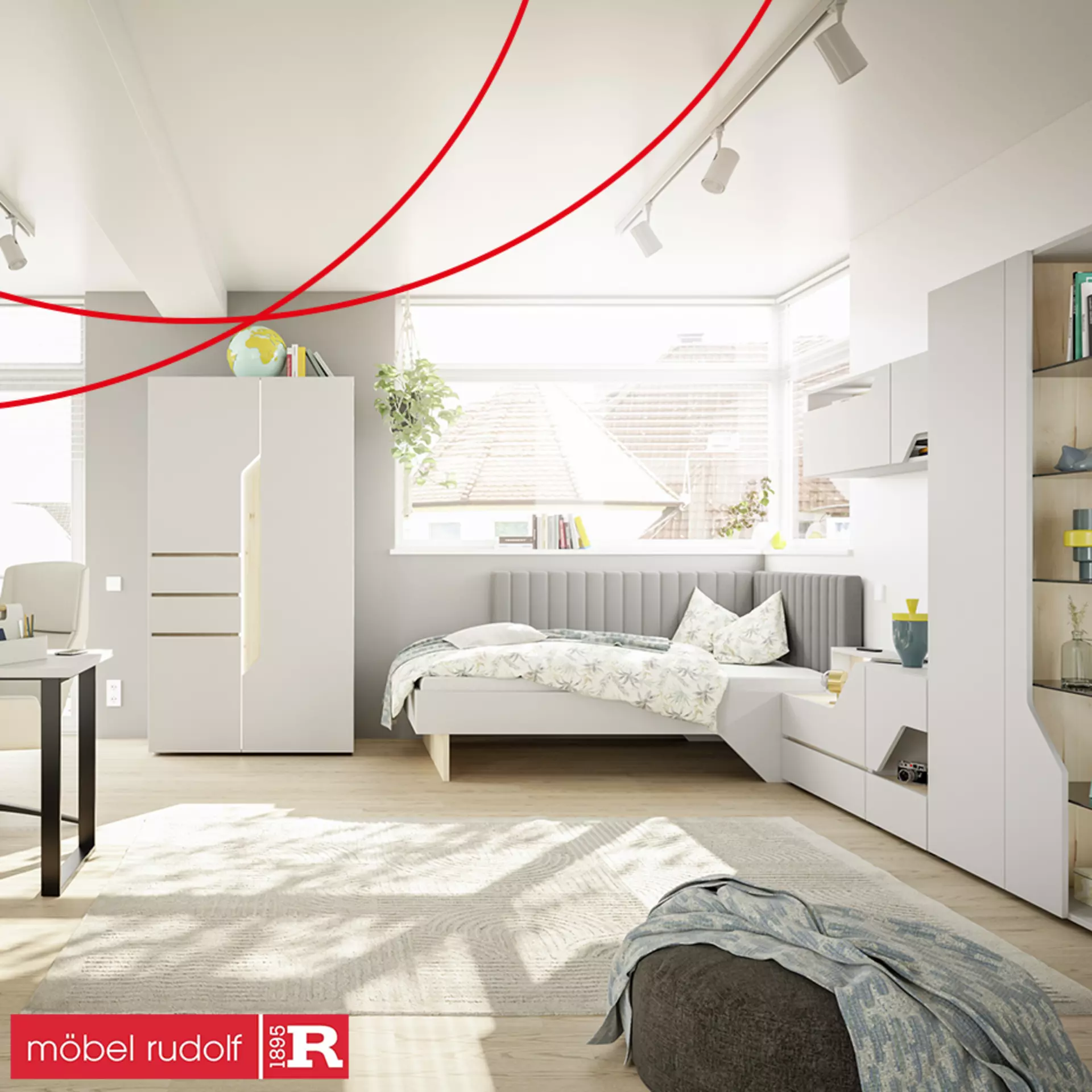 Entdecken Sie die Jugendzimmer Möbel der Marke Möbelfabrik Rudolf