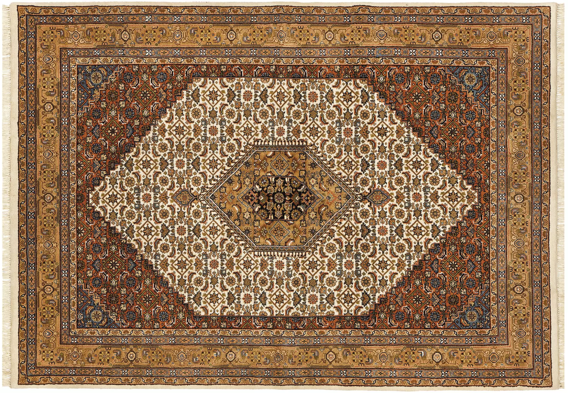 Orientteppich Benaras Bidjar Rug Studios Textil 70 x 140 cm