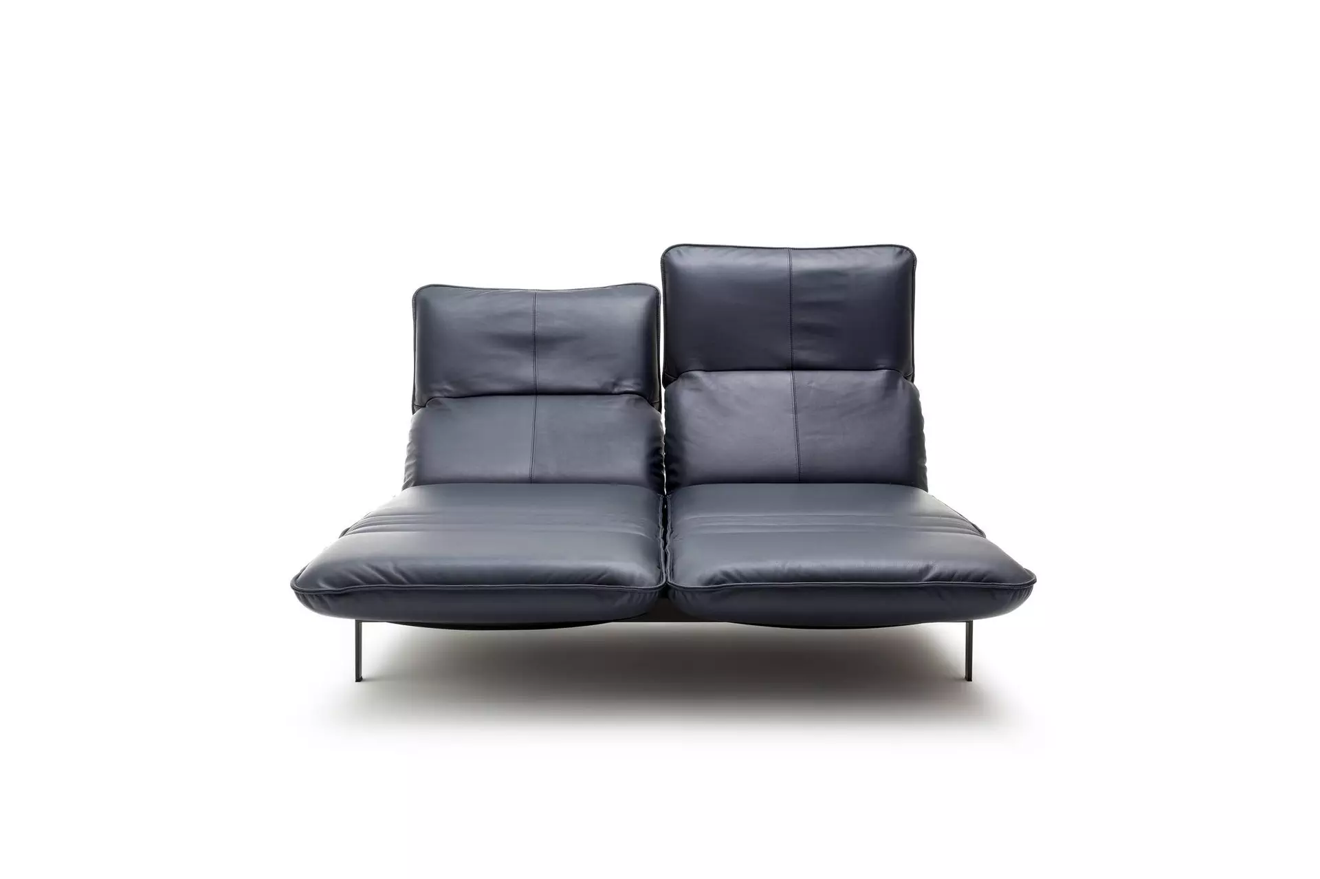 Sofa 2-Sitzer MERA 386 Rolf Benz Leder 92 x 85 x 200 cm