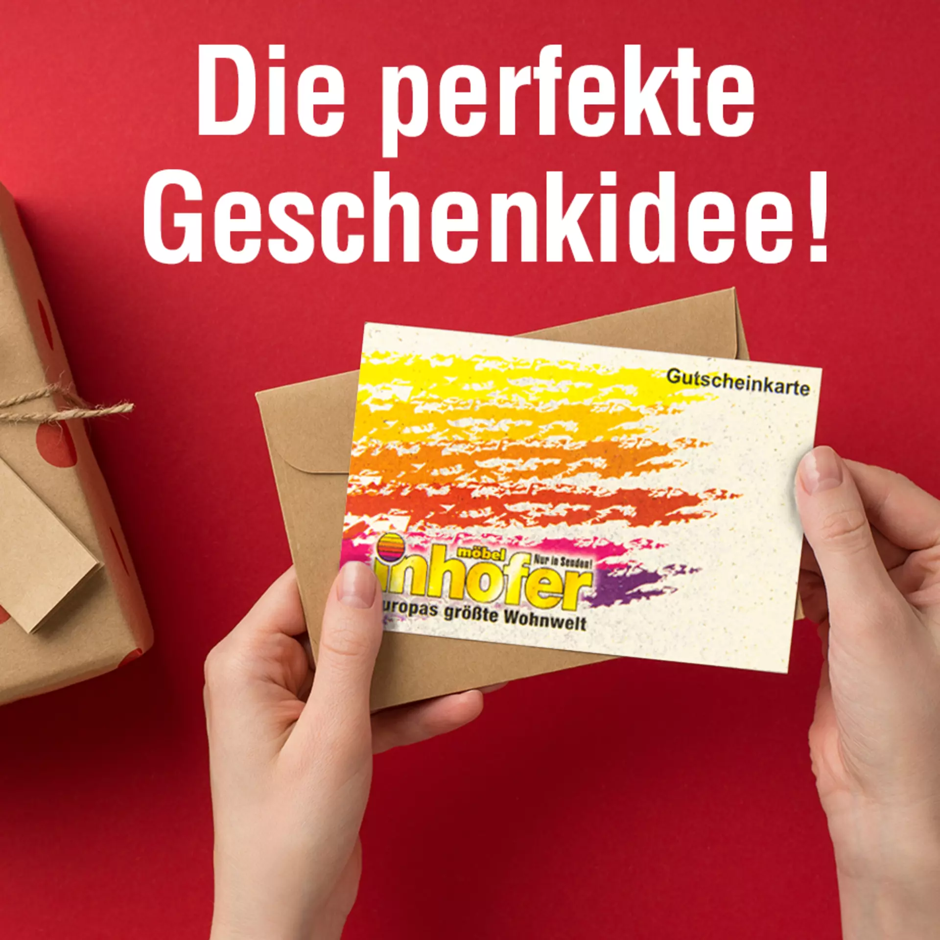 Geschenk Gutschein - die perfekte Geschenkidee