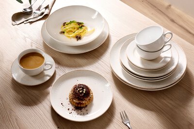 2. Bild von Kaffeeservice Keramik beige
