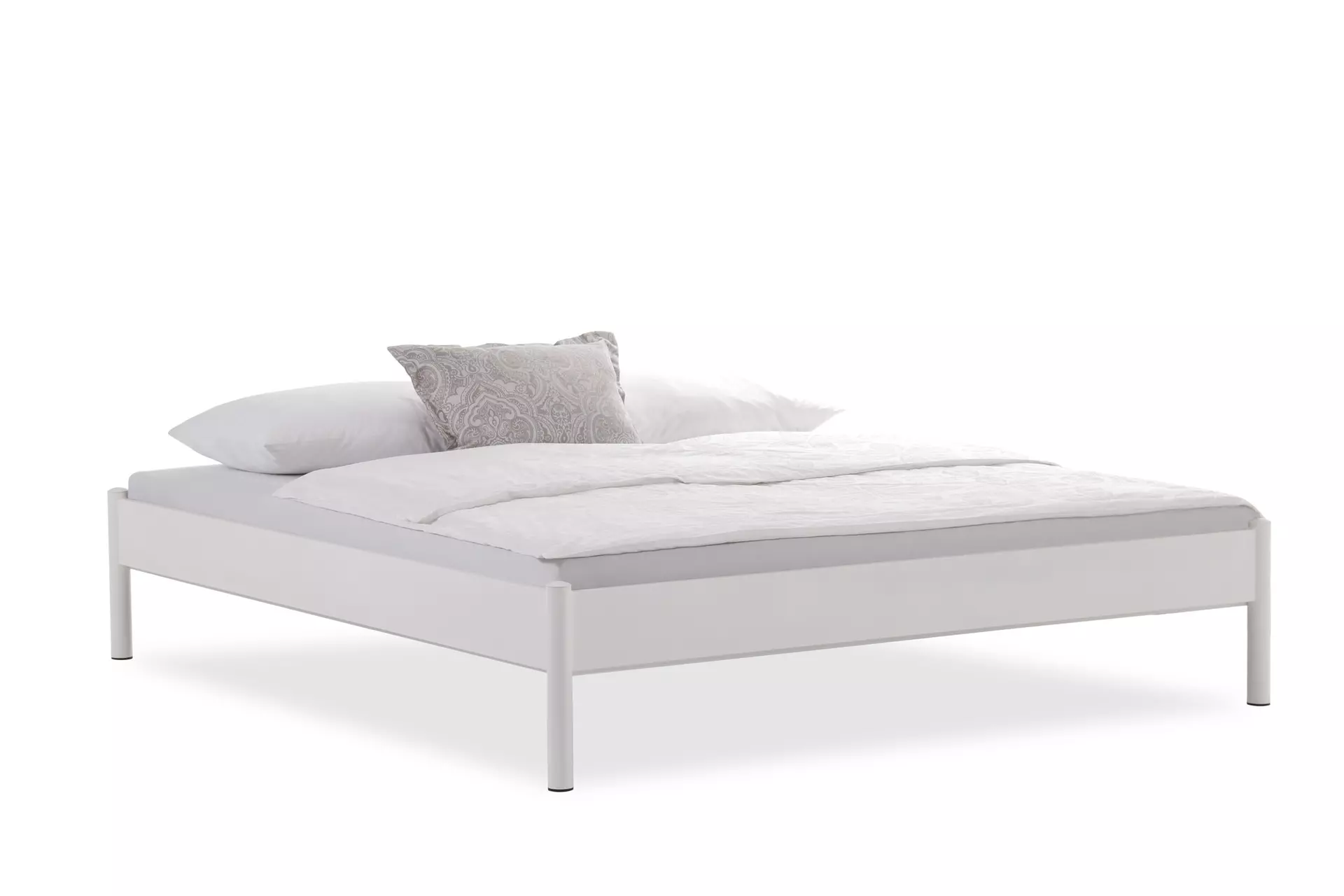 Bett SIMONE inbuy Metall 208 x 40 x 210 cm