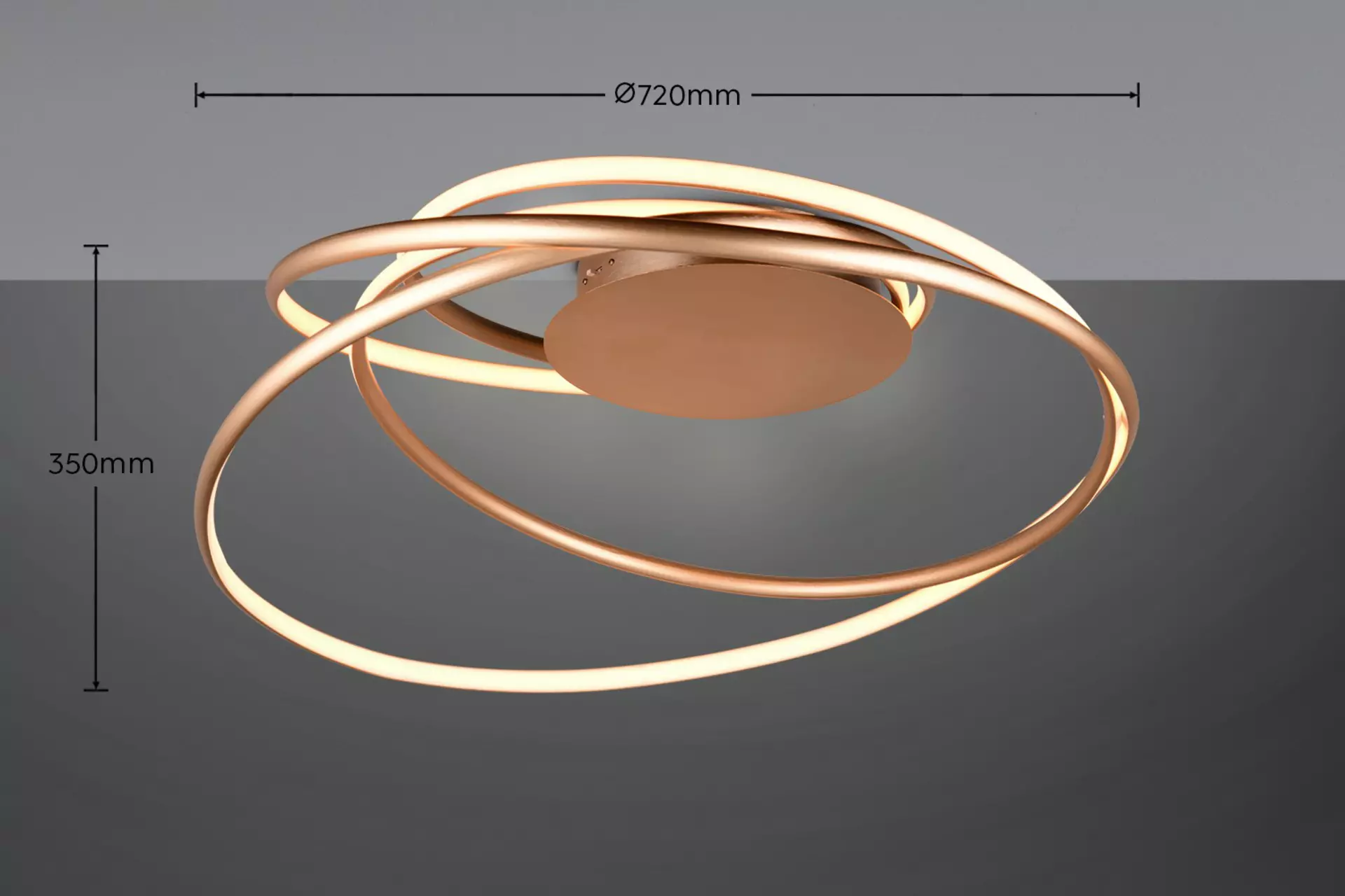 Deckenleuchte Nala - SELECT Trio Leuchten Metall 72 x 26 x 72 cm