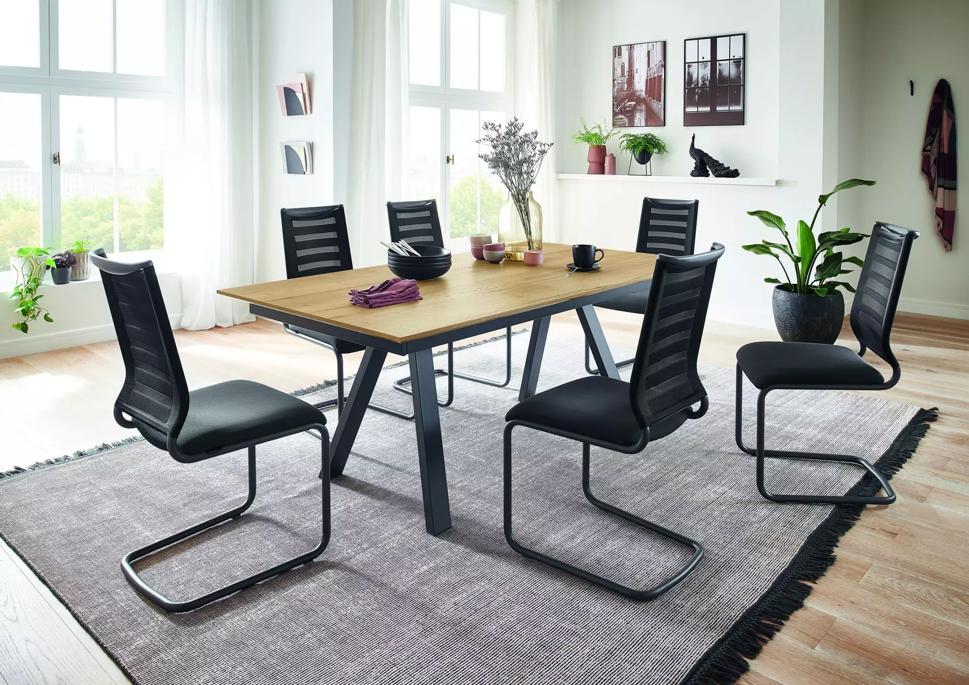 Esstisch KLU Venjakob Metall 100 x 75 x 190 cm