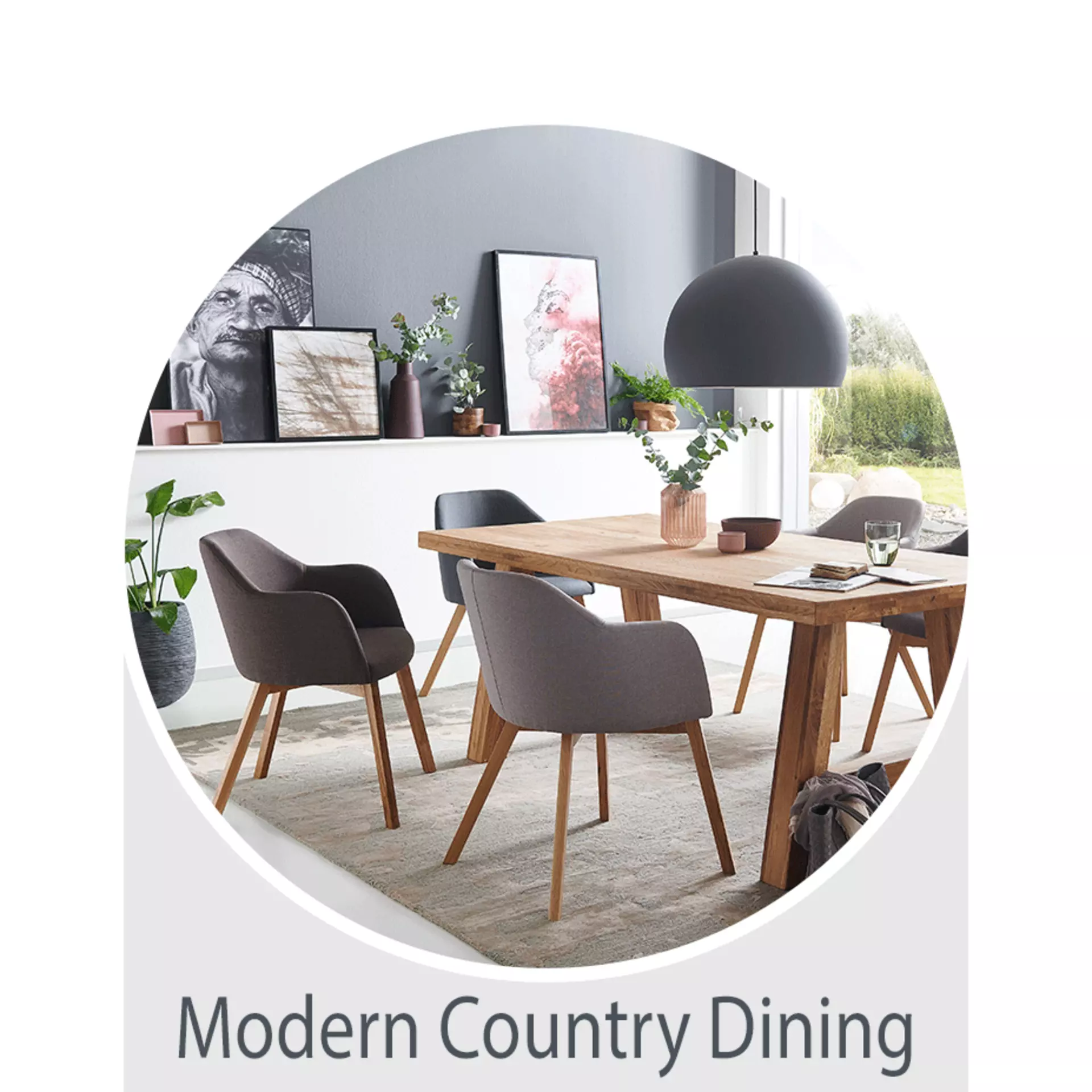 Shop the Look - Modern Country Dining
