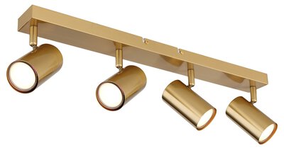 Bild von Strahler LED Wanddimmer gold