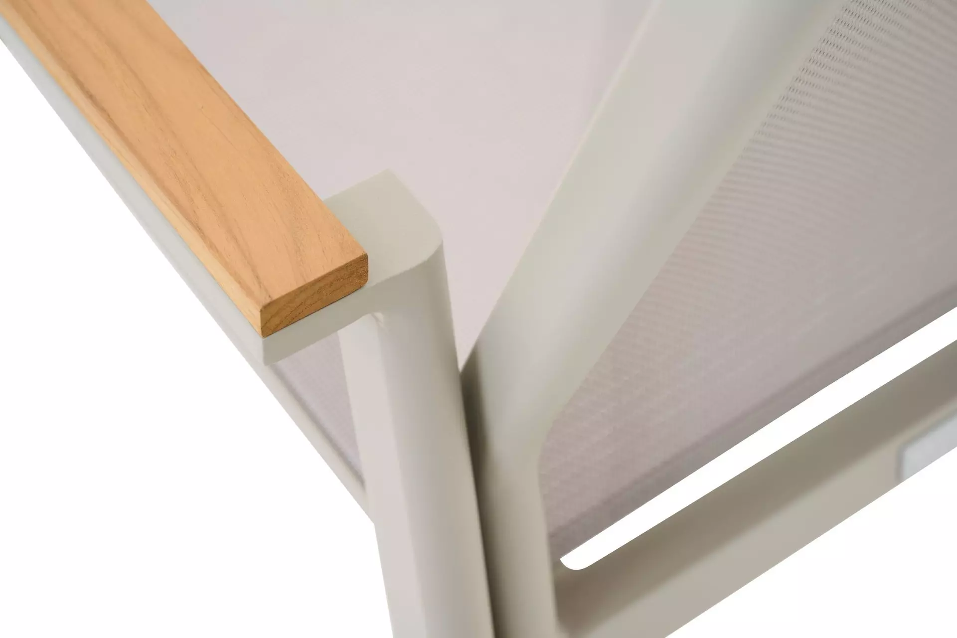 Stapelstuhl BOLOGNA Outdoor Textil 64 x 91 x 56 cm