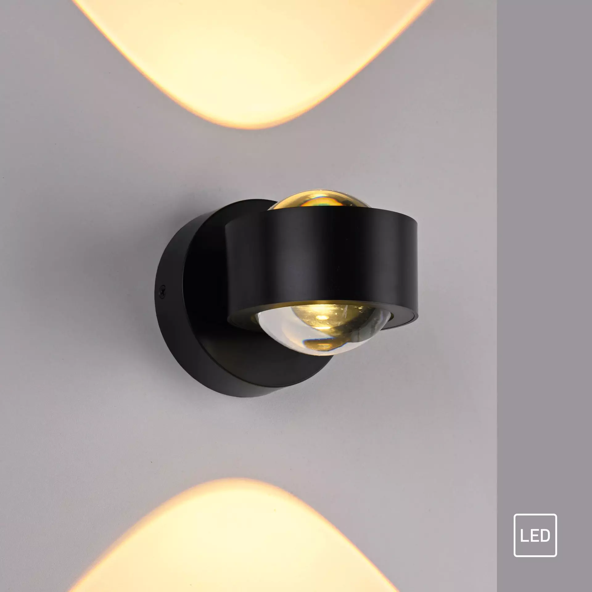 Wandleuchte SW CHIA SCHÖNER WOHNEN-Kollektion Metall 9 x 9 x 12 cm