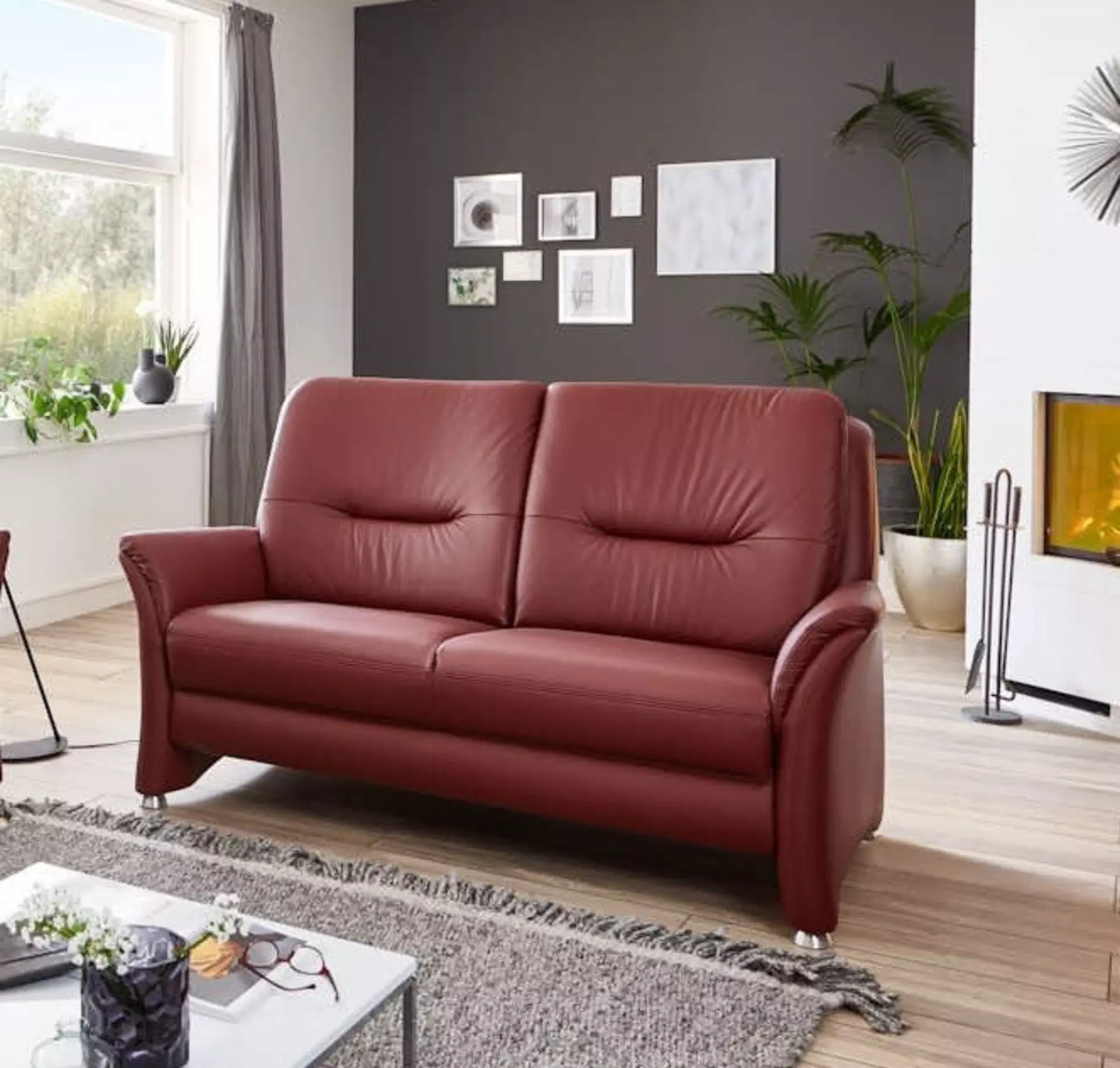 Sofa PN-PF19167 Systempolster Leder 89 x 98 x 168 cm