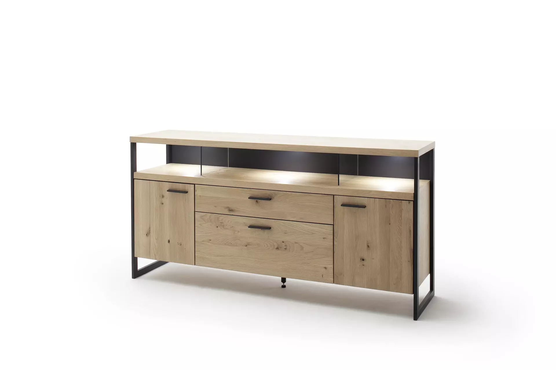 Sideboard LANTANA Vito Holz 46 x 92 x 185 cm