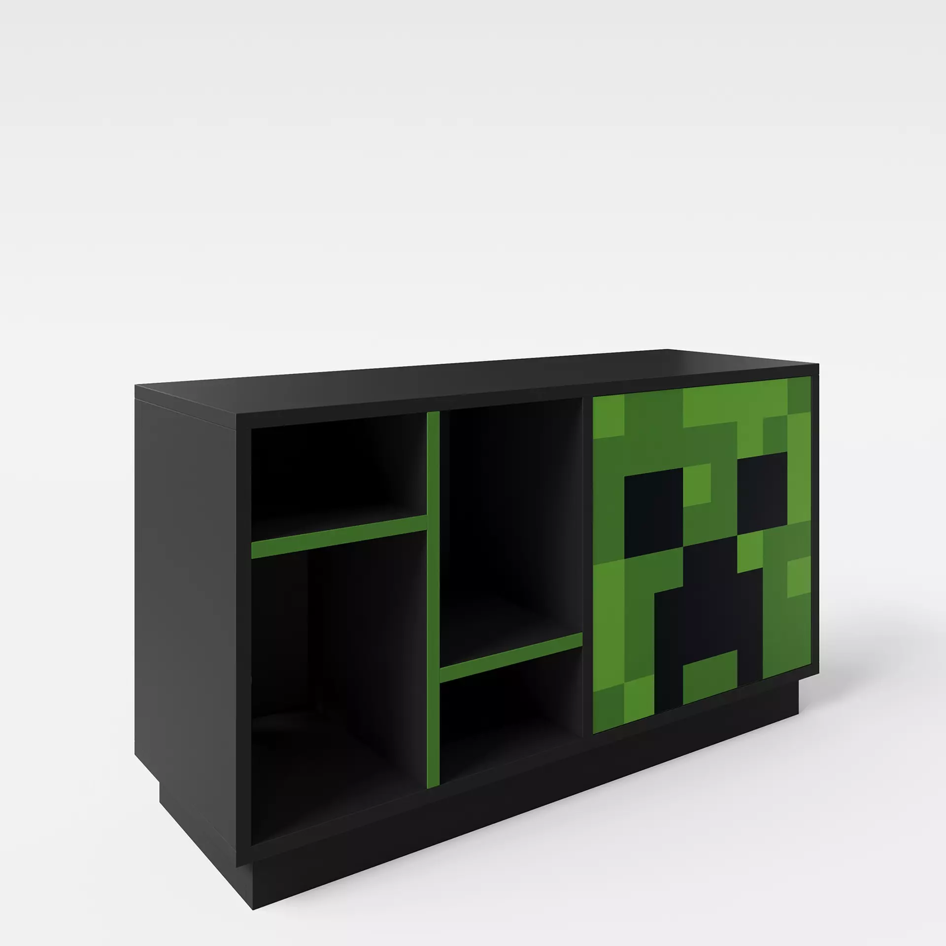 Lowboard MINECRAFT Minecraft Holzwerkstoff 108 x 61 x 37 cm