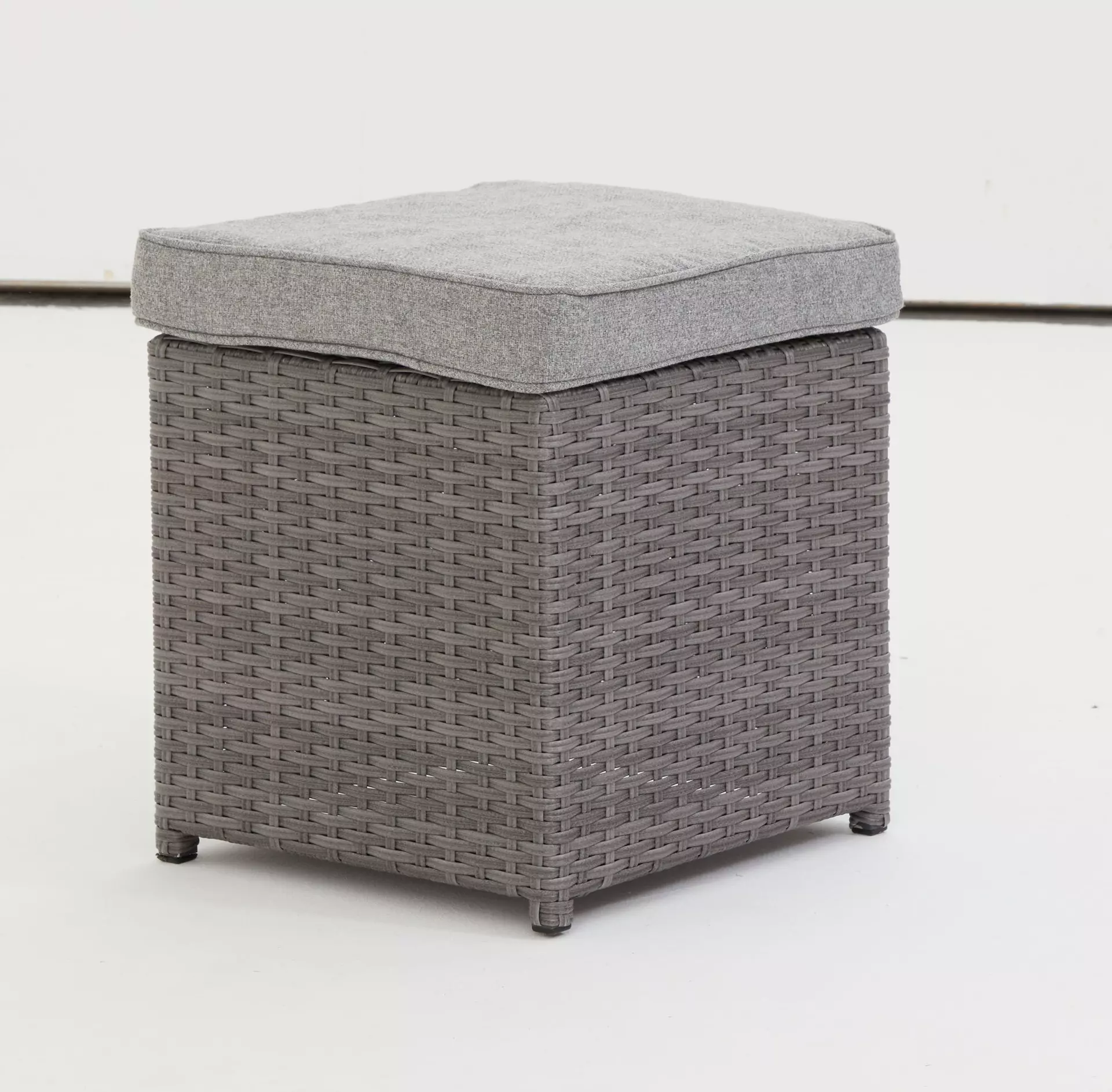 Loungehocker RUEGEN Outdoor Metall 38 x 45 x 38 cm