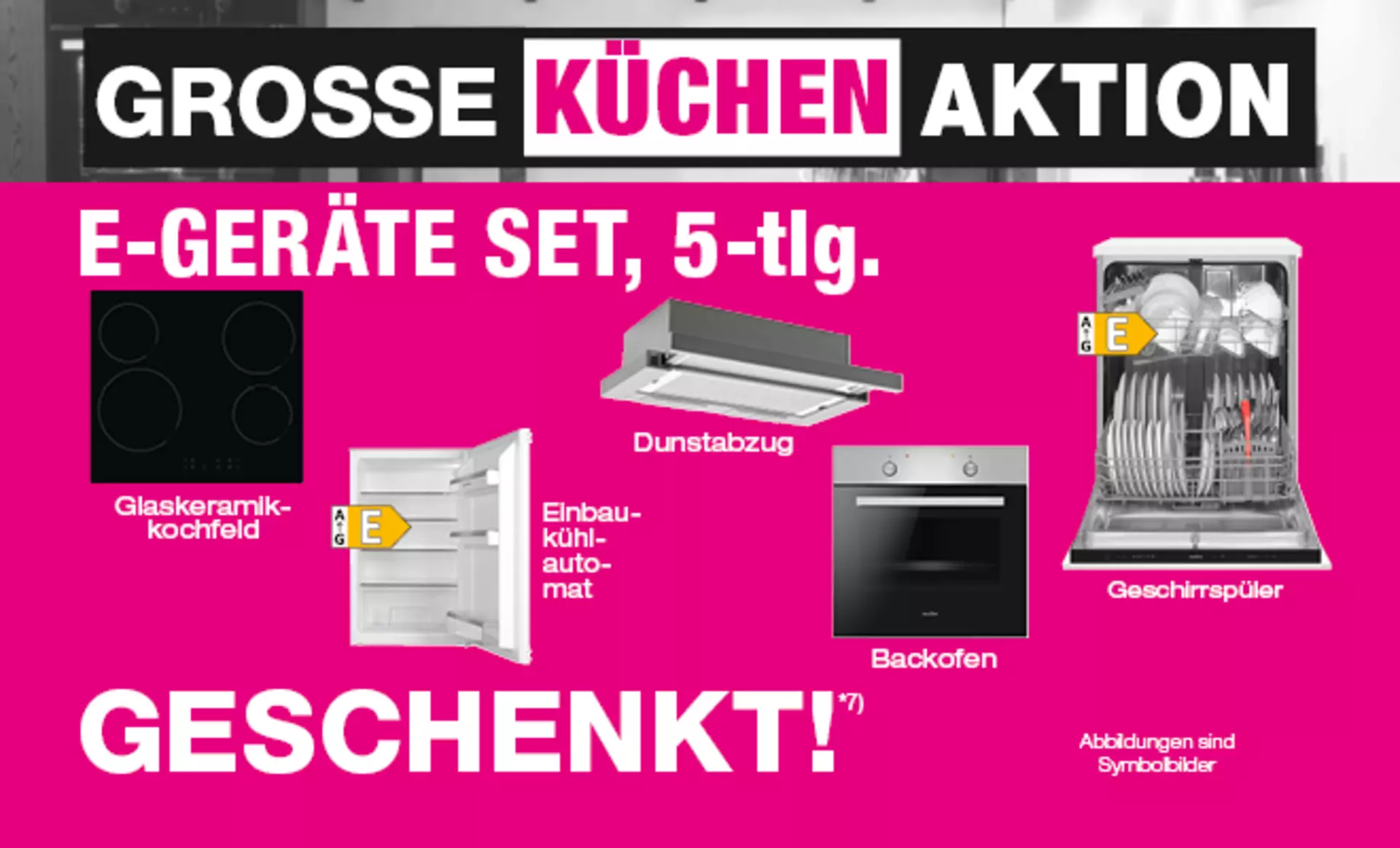 Jetzt fünfteiliges E-Geräte-Set gratis sichern! Nur bei Möbel Inhofer