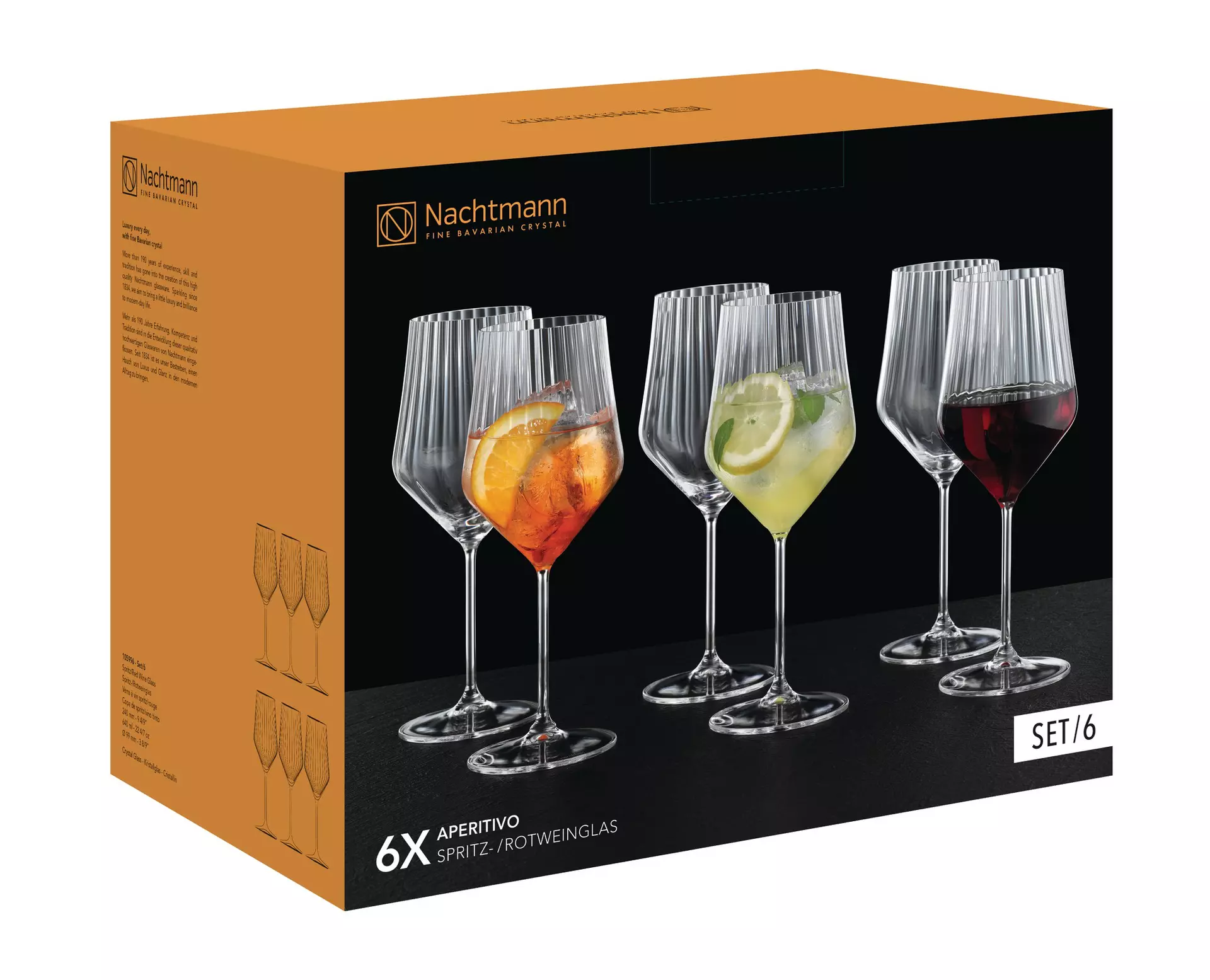 Gläser-Set Aperitivo Nachtmann Glas 9 cm