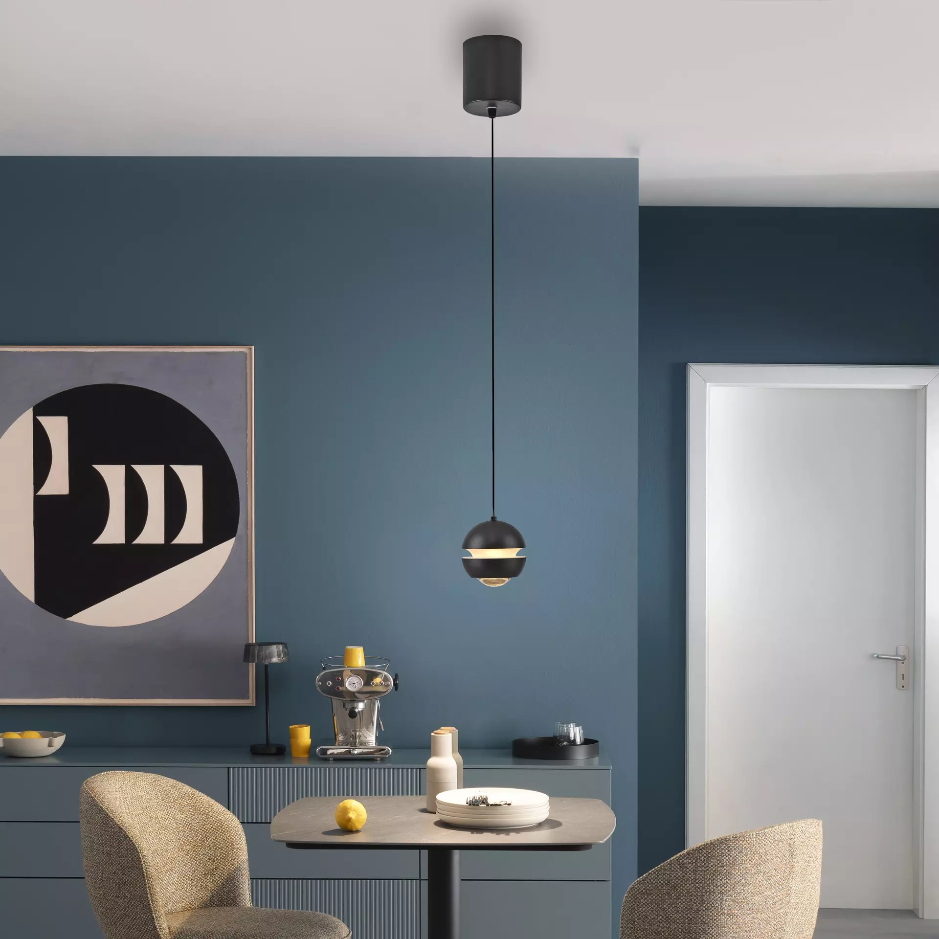 Hängeleuchte SW LINI SCHÖNER WOHNEN-Kollektion Kunststoff 10 x 220 x 10 cm