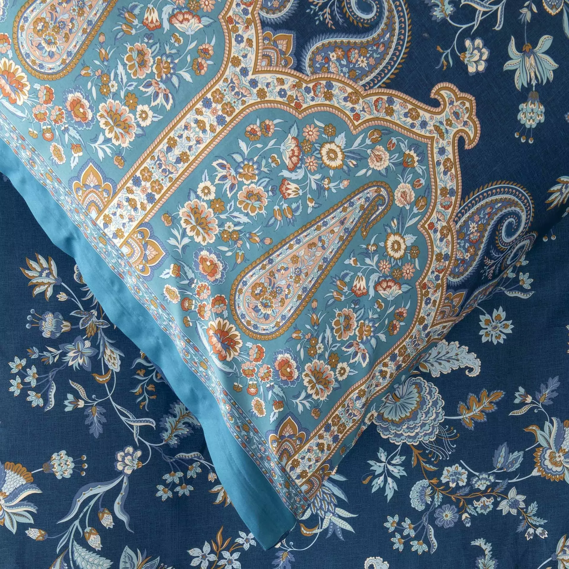 Satin-Bettwäsche INDIAN ROSES Bassetti Textil 135 x 200 cm