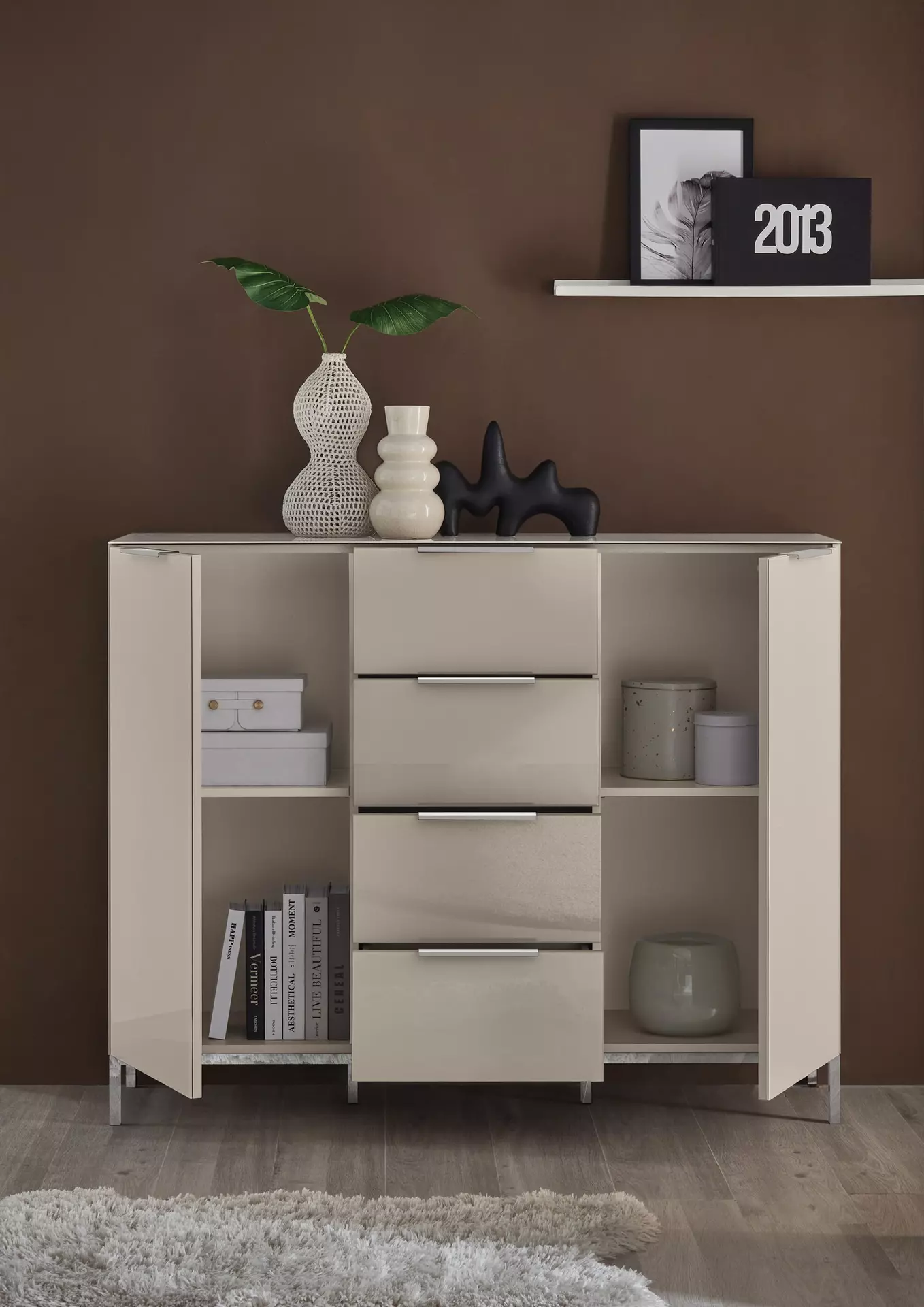 Kommode BARI Dreamoro Holzwerkstoff 40 x 108 x 135 cm