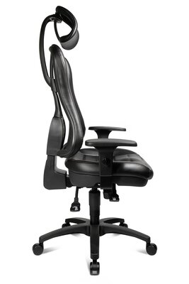 6. Bild von Büro-Drehstuhl Kunststoff schwarz Topstar