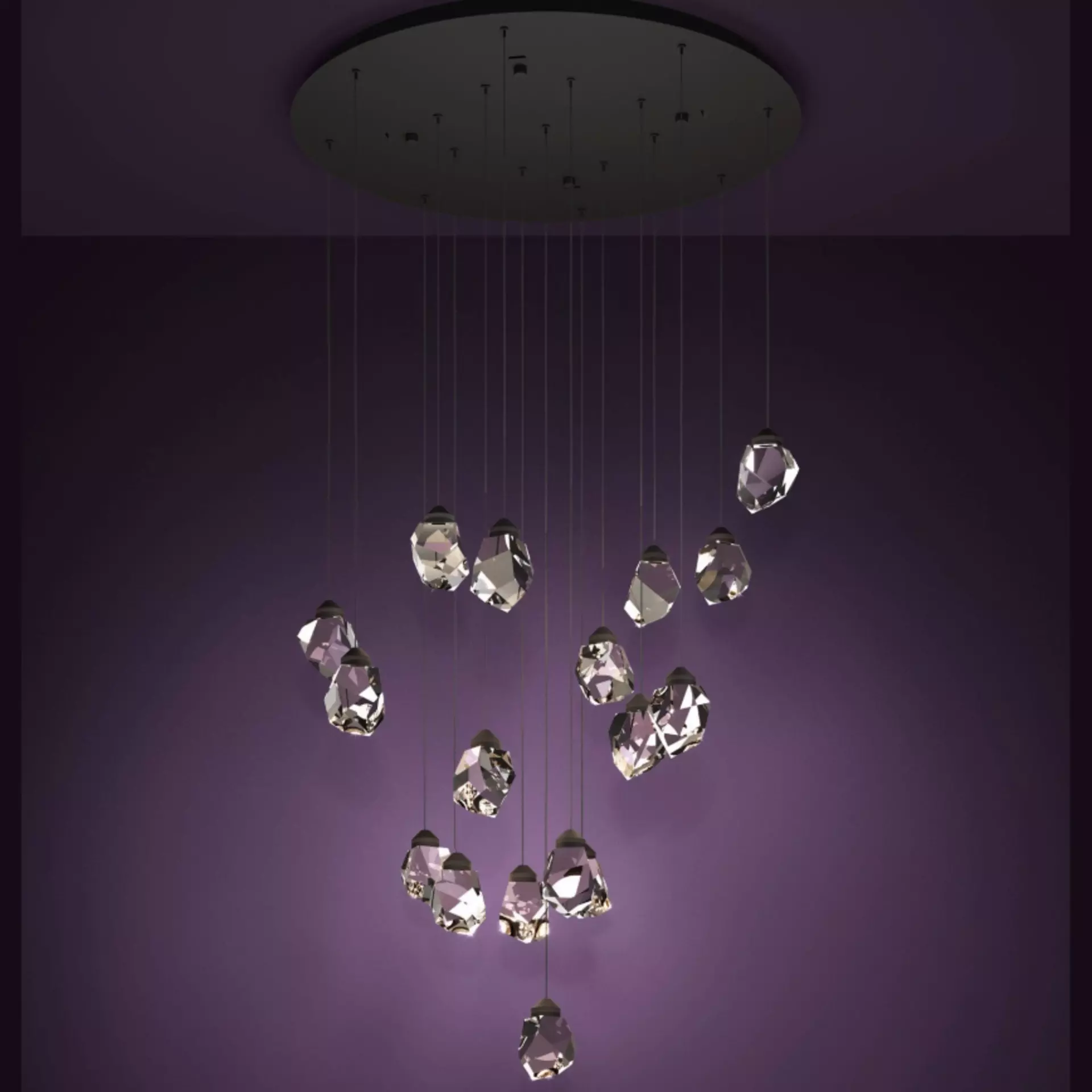 Hängeleuchte SINDICAT Eglo Metall 78 x 220 x 78 cm