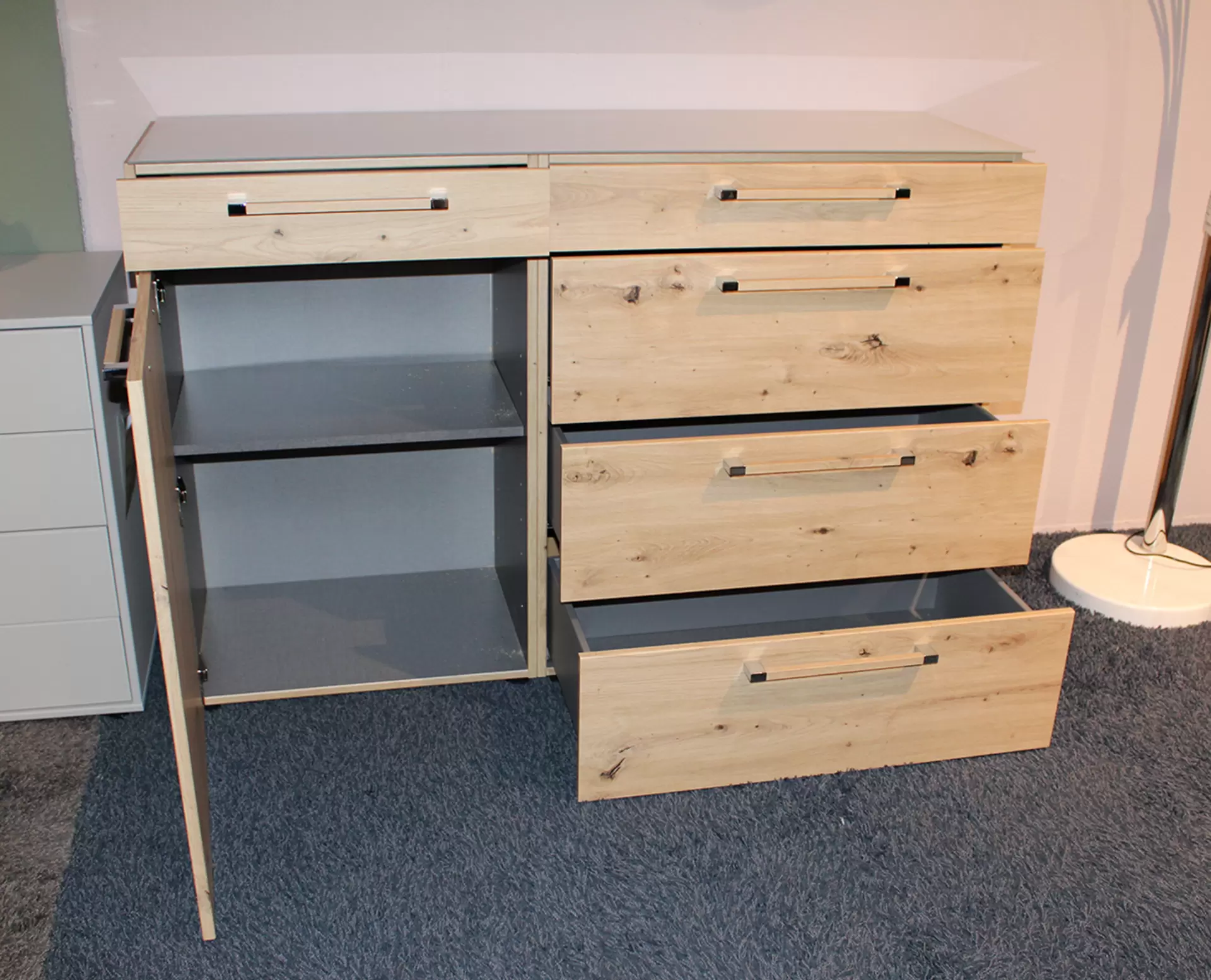 Kommode ALEGRO2 1 Türe, 5 Schubkästen
