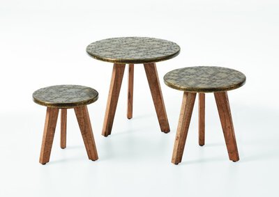 Bild von Beistelltisch Vito Holz braun