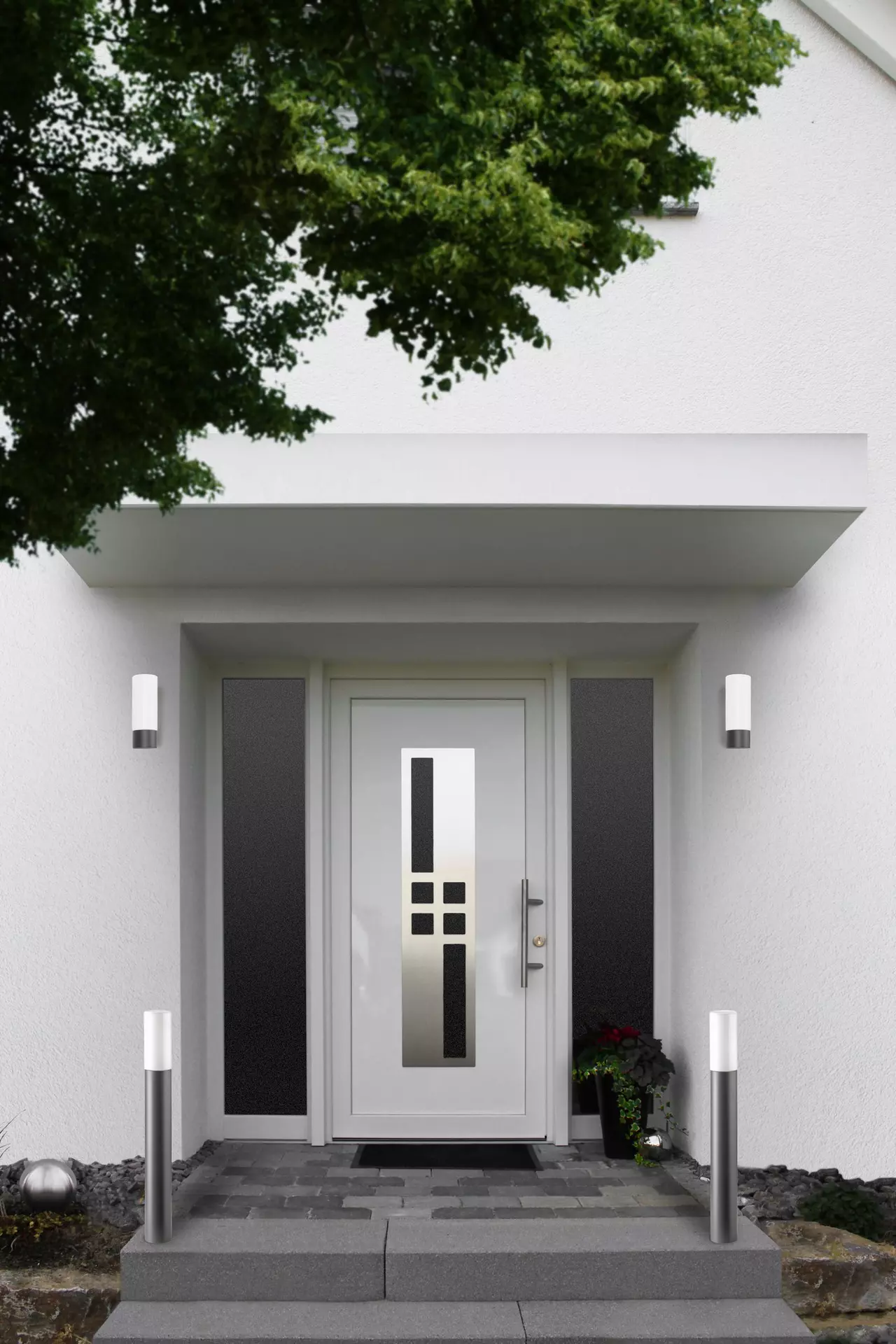 Wand-Aussenleuchte 63 CMD Metall 