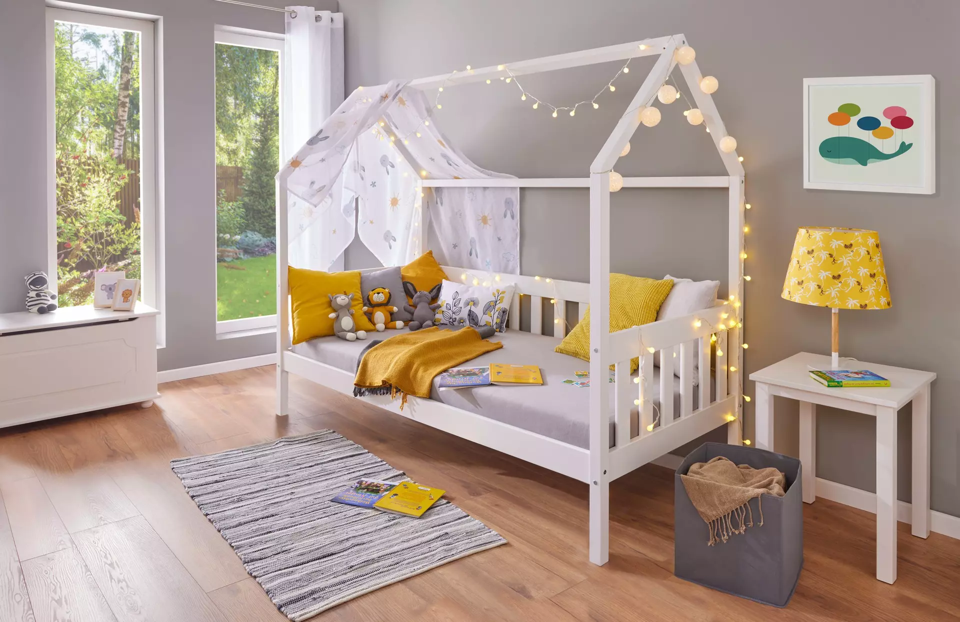 Kinderbett Funky Housebed Inter Link Holz 97 x 174 x 207 cm