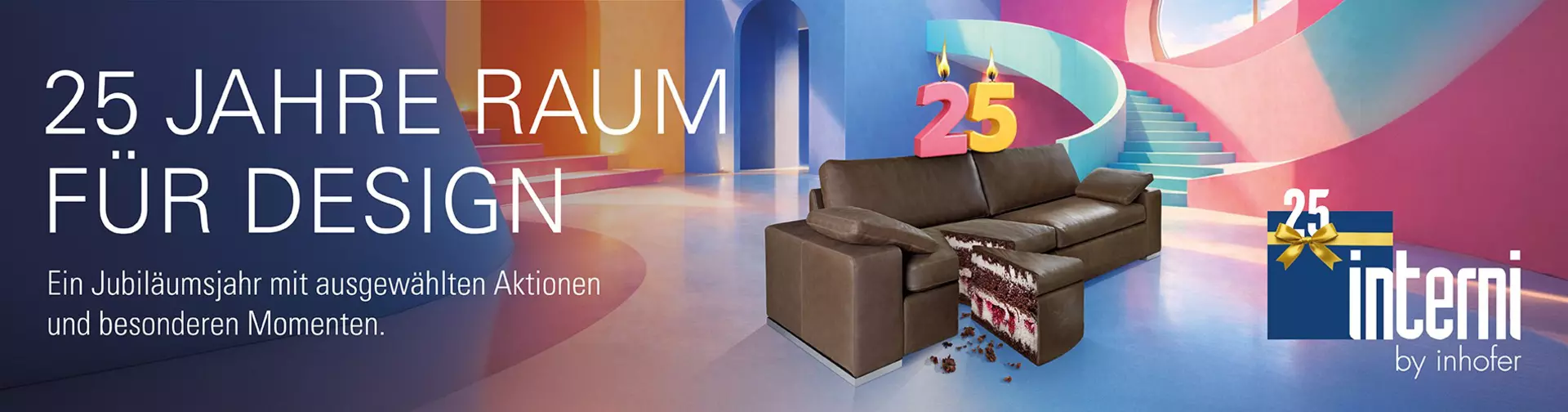 25 Jahre Raum für Design - Interni feiert Jubiläum