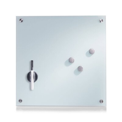 Bild von Memoboard Glas weiß